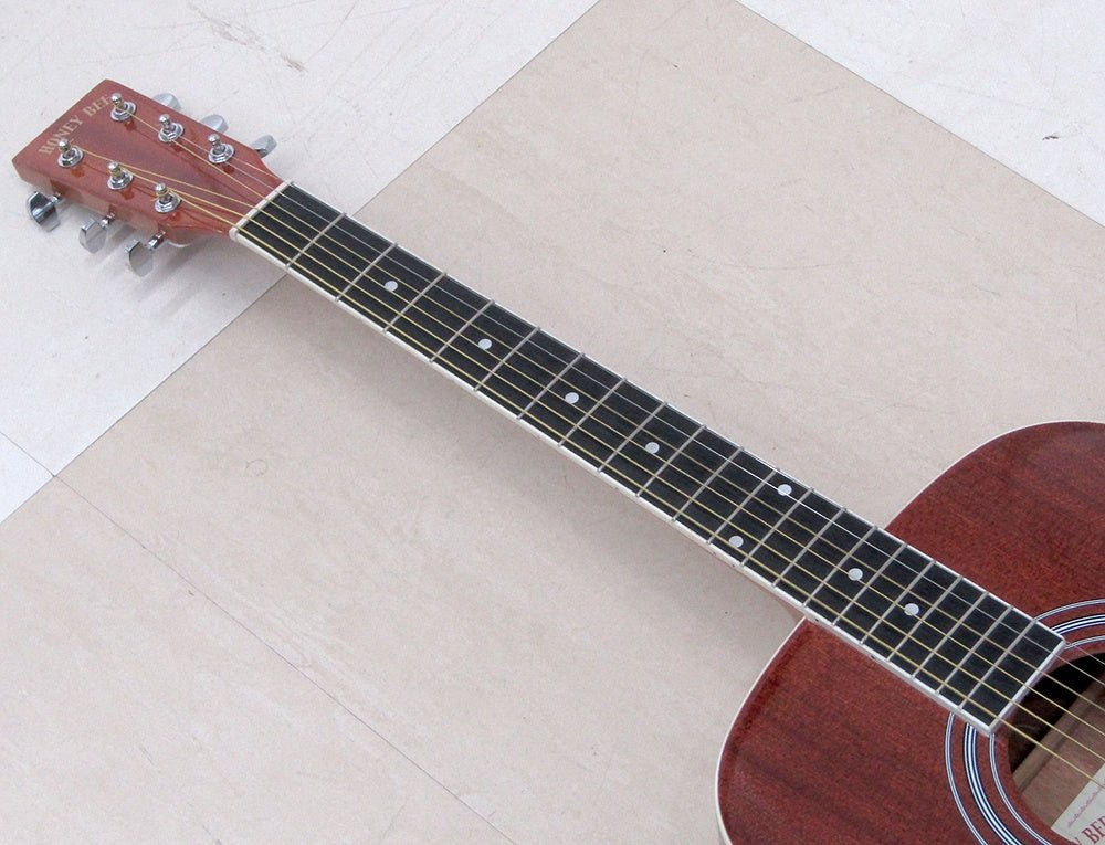 HONEY BEE ハニービー アコースティックギター フォークギタータイプ F - 15/MH ソフトケース付属 - 安心保証・業界最安値の販売 福助