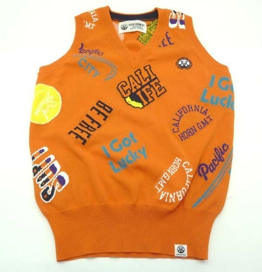 HORN GARMENT/ホーンガーメント ニットベスト ゴルフウエア レディース HCW - 1A - AB04 - 安心保証・業界最安値の販売 福助
