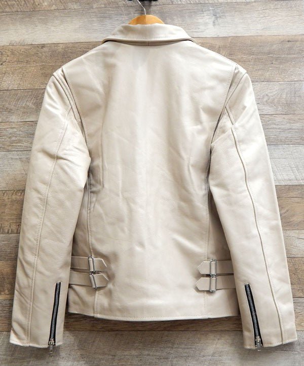 HORN WORKS/ホーンワークス レザージャケット　バッファロー　ベージュ - 安心保証・業界最安値の販売 福助