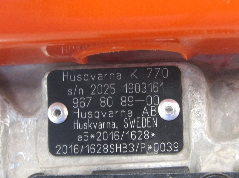 Husqvarna ハスクバーナ K770 パワーカッター 12インチモデル エンジン駆動式 - 電動工具・楽器・ブランド・住設家電も総合リユース｜リサイクルショップ福助