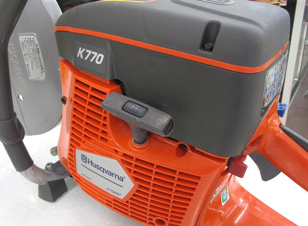 Husqvarna ハスクバーナ K770 パワーカッター 12インチモデル エンジン駆動式 - 電動工具・楽器・ブランド・住設家電も総合リユース｜リサイクルショップ福助