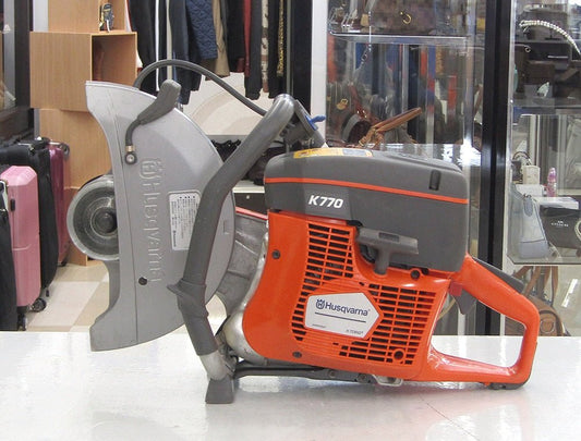 Husqvarna ハスクバーナ K770 パワーカッター 12インチモデル エンジン駆動式 - 電動工具・楽器・ブランド・住設家電も総合リユース｜リサイクルショップ福助
