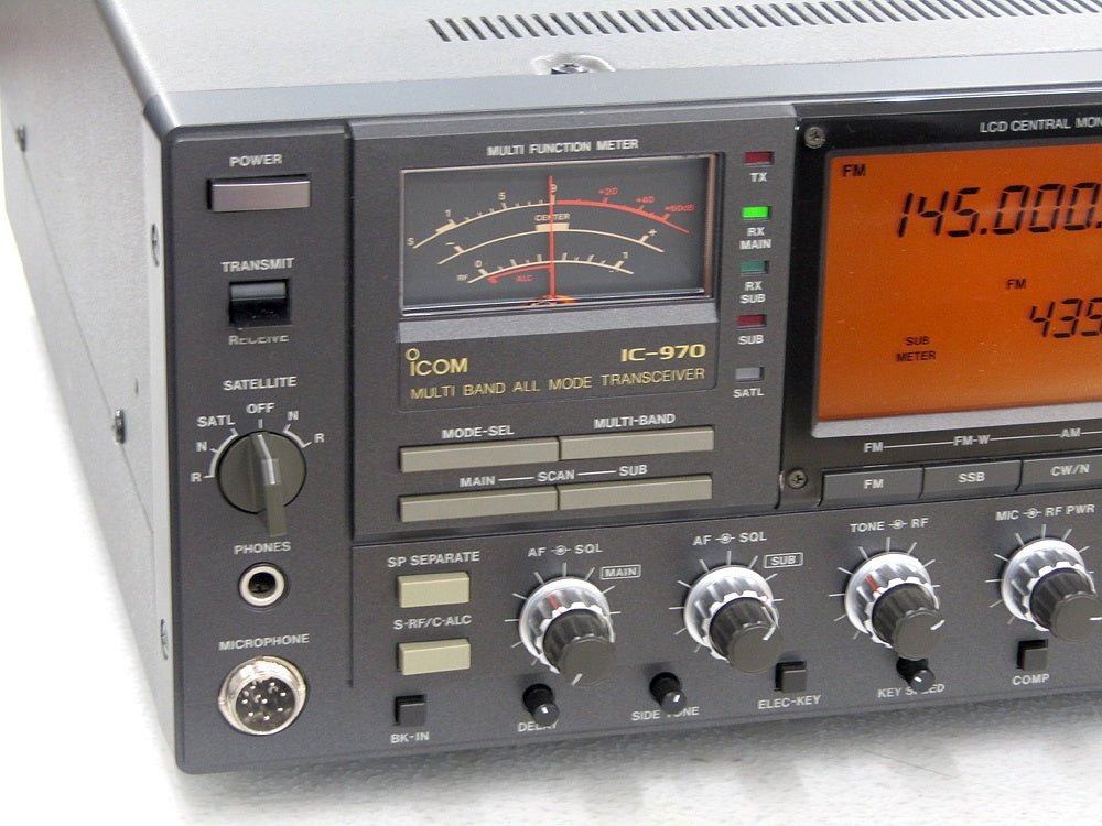 iCOM アイコム IC - 970J アマチュア無線機 144/430MHzオールモードトランシーバー 20W - 安心保証・業界最安値の販売 福助