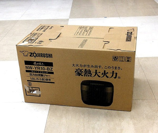 象印 豪熱大火力 圧力IH炊飯ジャー 5.5合炊き スレートブラック NW - YR10 - BZ - 電動工具・楽器・ブランド・住設家電も総合リユース｜リサイクルショップ福助