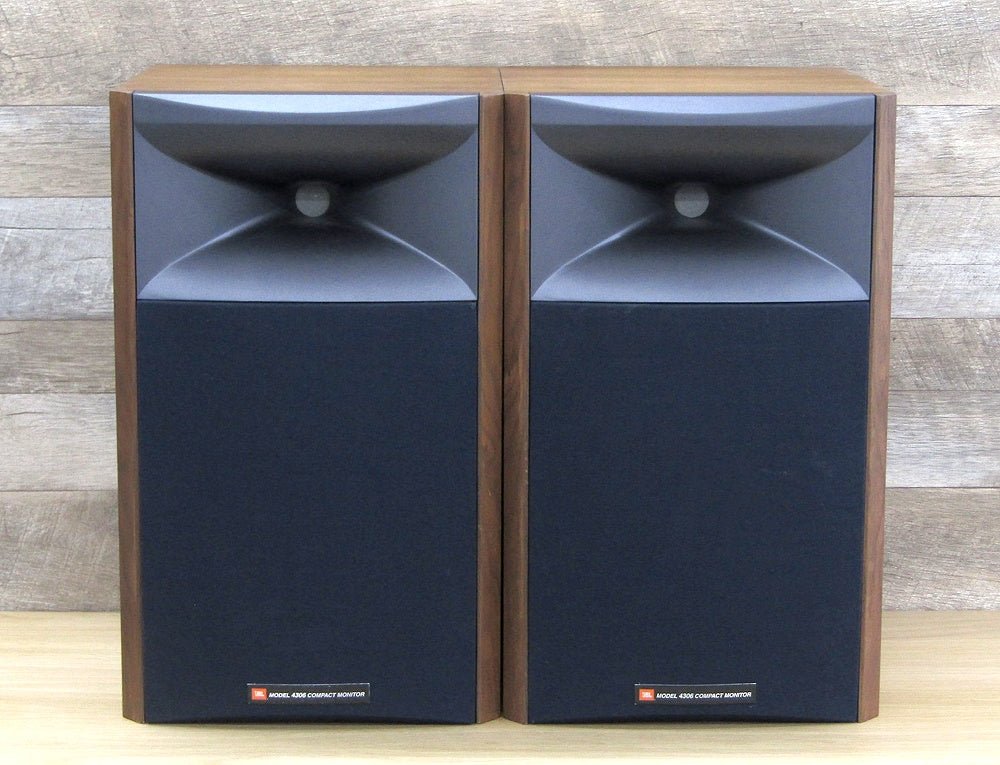 JBL モニタースピーカーペア 4306 6Ω 2Way ブックシェルフ型 20cmウーファー - 安心保証・業界最安値の販売 福助
