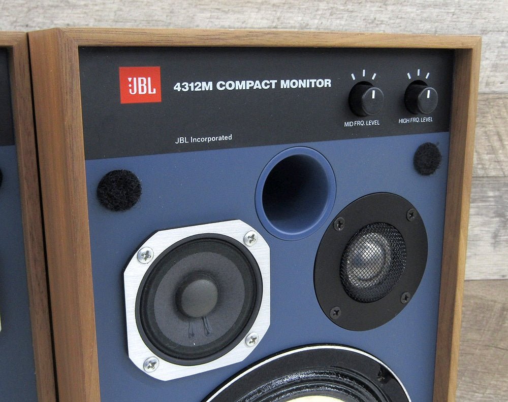 JBL 4312M スピーカーペア 3Way3スピーカー ブックシェルフ型 バスレフ方式 Compact Monitor - 安心保証・業界最安値の販売 福助