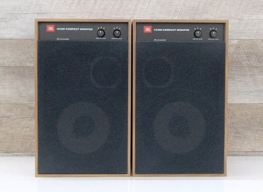 JBL 4312M スピーカーペア 3Way3スピーカー ブックシェルフ型 バスレフ方式 Compact Monitor - 安心保証・業界最安値の販売 福助