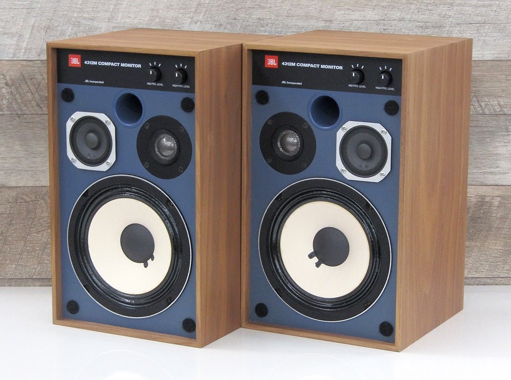 JBL 4312M スピーカーペア 3Way3スピーカー ブックシェルフ型 バスレフ方式 Compact Monitor - 安心保証・業界最安値の販売 福助