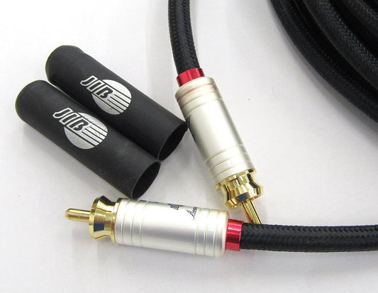 JIB Boaacoustic 4N OFC HiFi 3.5mm オス オーディオ補助ステレオオーディオケーブル 1本 約1.8m - 安心保証・業界最安値の販売 福助