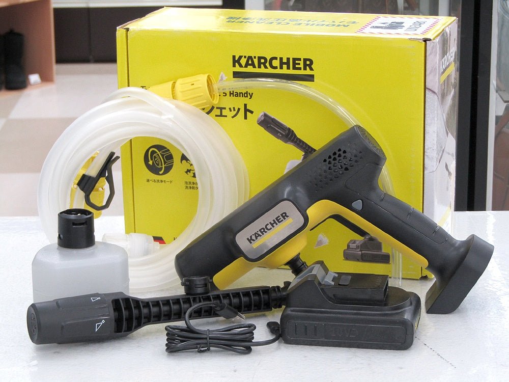 Karcher ケルヒャー OC 5 Handy 1.328 - 142.0 モバイル高圧洗浄機 バッテリー駆動 コードレス - 電動工具・楽器・ブランド・住設家電も総合リユース｜リサイクルショップ福助