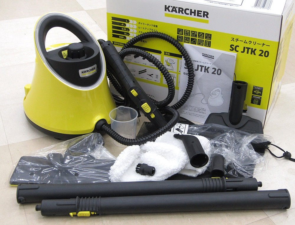 KARCHER ケルヒャー スチームクリーナー SC JTK20 1.513 - 242.0 - 安心保証・業界最安値の販売 福助
