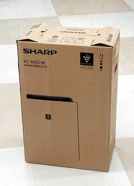シャープ 加湿空気清浄機 KC - N50 - W 2021年製 プラズマクラスター7000搭載 - 電動工具・楽器・ブランド・住設家電も総合リユース｜リサイクルショップ福助