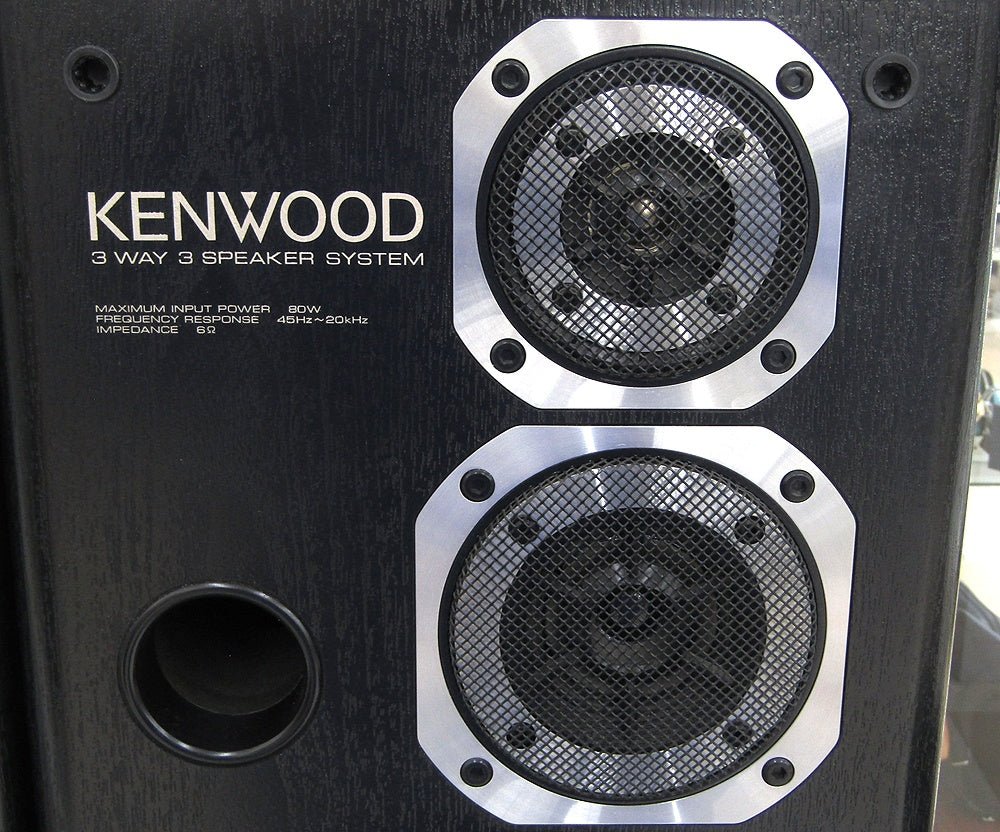 KENWOOD ケンウッド スピーカー ペア ROXY DG1 3Way3スピーカー バスレフ方式 - 電動工具・楽器・ブランド・住設家電も総合リユース｜リサイクルショップ福助