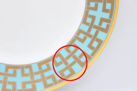 KIRA KARACHO×NORITAKE コラボ ノリタケ 雲母唐長 プレート 27.5cm KAKU TSUNAGI 角つなぎ - 安心保証・業界最安値の販売 福助