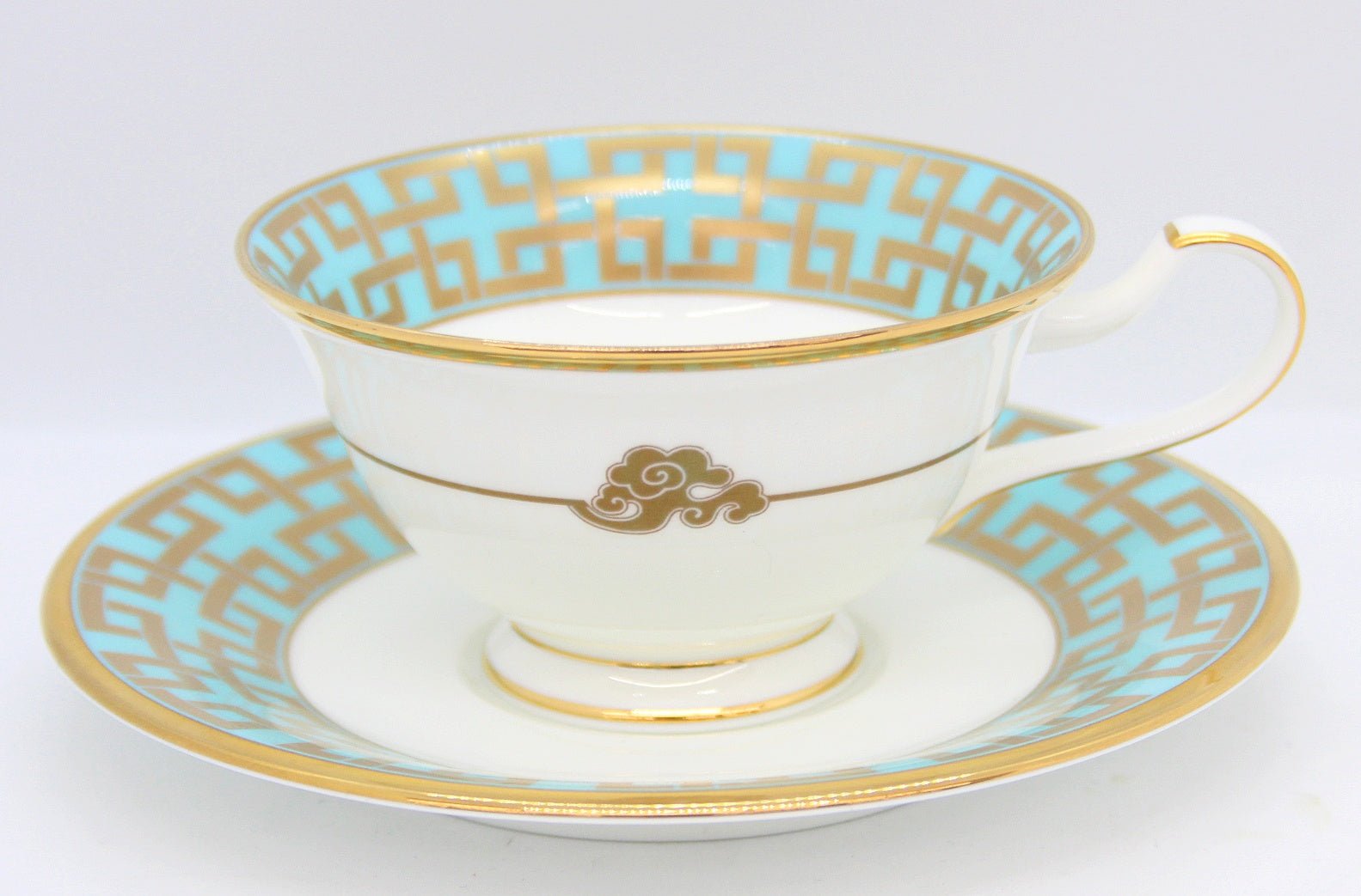 KIRA KARACHO×NORITAKE コラボ ノリタケ 雲母唐長 カップ＆ソーサー KAKU TSUNAGI 角つなぎ - 安心保証・業界最安値の販売 福助