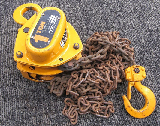 KITO キトー 1TON チェーンブロック 手動 キトーマイティM3形 CB010 - 電動工具・楽器・ブランド・住設家電も総合リユース｜リサイクルショップ福助