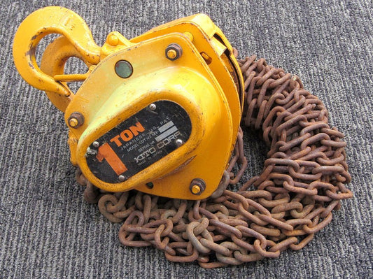 KITO キトー 1TON チェーンブロック 手動 キトーマイティM3形 CB010 - 電動工具・楽器・ブランド・住設家電も総合リユース｜リサイクルショップ福助