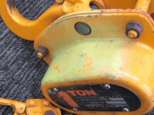 KITO キトー 1TON チェーンブロック 手動 キトーマイティM3形 CB010 - 電動工具・楽器・ブランド・住設家電も総合リユース｜リサイクルショップ福助