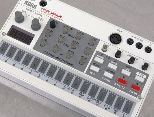 KORG コルグ デジタルサンプルシーケンサー VOLCA - SAMPLE DIGITAL SAMPLE SEQUENCER - 安心保証・業界最安値の販売 福助