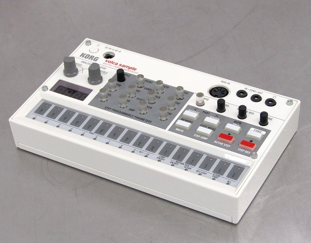 KORG コルグ デジタルサンプルシーケンサー VOLCA - SAMPLE DIGITAL SAMPLE SEQUENCER - 安心保証・業界最安値の販売 福助