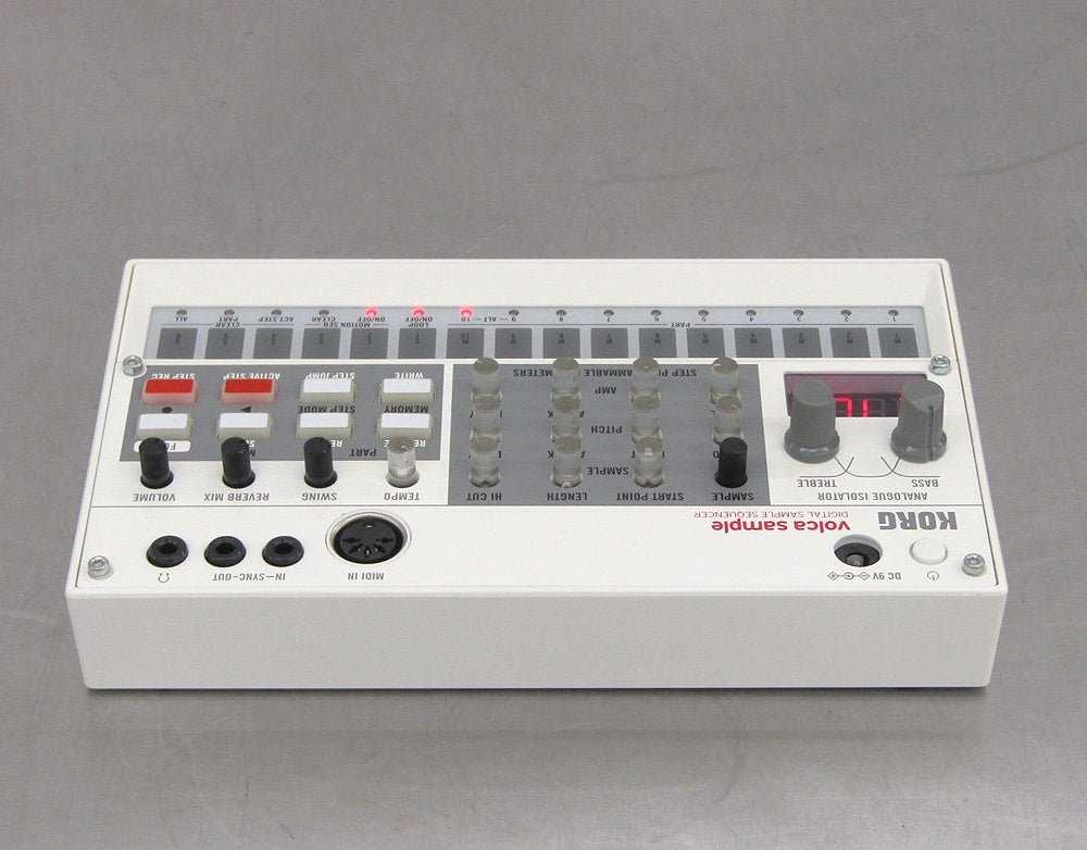 KORG コルグ デジタルサンプルシーケンサー VOLCA - SAMPLE DIGITAL SAMPLE SEQUENCER - 安心保証・業界最安値の販売 福助
