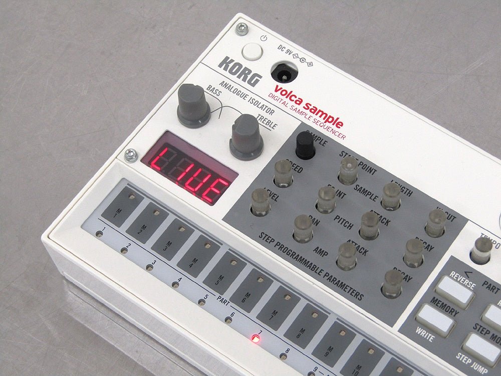 KORG コルグ デジタルサンプルシーケンサー VOLCA - SAMPLE DIGITAL SAMPLE SEQUENCER - 安心保証・業界最安値の販売 福助