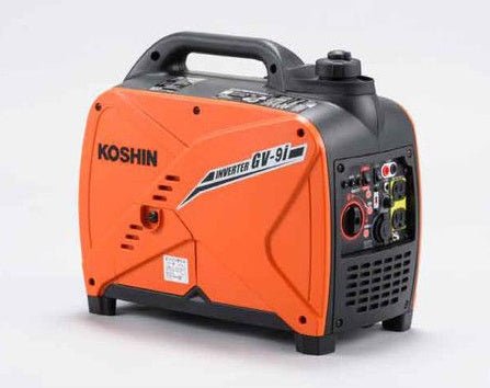KOSHIN 工進 GV - 9i インバーター発電機 定格出力0.9kVA 50/60Hz切替式 - 電動工具・楽器・ブランド・住設家電も総合リユース｜リサイクルショップ福助