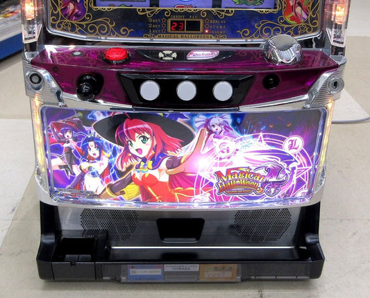 パチスロ実機 KPE マジカルハロウィン4 マジハロ コイン不要機搭載 100V対応 Vol調節つまみ有 - 電動工具・楽器・ブランド・住設家電も総合リユース｜リサイクルショップ福助