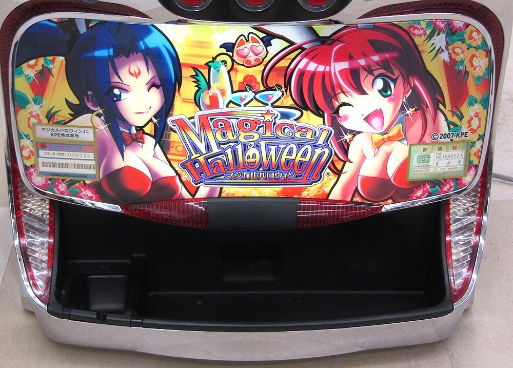 パチスロ実機 KPE マジカルハロウィンJC(初代マジハロ) マジカルバニーパネル コイン不要機搭載 100V電源対応 Vol調節つまみ有 - 電動工具・楽器・ブランド・住設家電も総合リユース｜リサイクルショップ福助