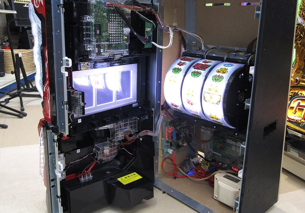 スマスロ実機 L革命機 ヴァルヴレイヴ パチスロ実機 スマスロユニット搭載 100V対応 Vol調節有 SANKYO/三共 ヴヴヴ - 安心保証・業界最安値の販売 福助