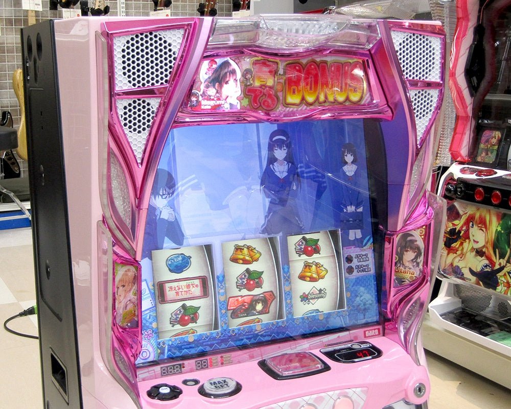 スマスロ実機 サボハニ Lスロット 冴えない彼女の育てかた スマスロユニット搭載 パチスロ実機 家庭用電源対応 Vol調節有 - 安心保証・業界最安値の販売 福助