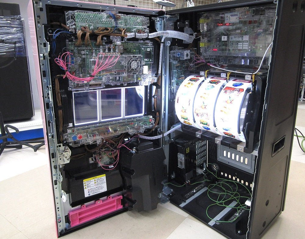 スマスロ実機 サボハニ Lスロット 冴えない彼女の育てかた スマスロユニット搭載 パチスロ実機 家庭用電源対応 Vol調節有 - 安心保証・業界最安値の販売 福助