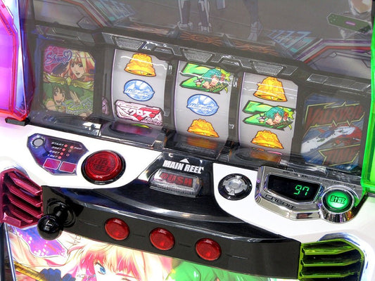 スマスロ実機 Lマクロスフロンティア4 パチスロ実機 スマスロユニット搭載 100V対応 Vol調節有 SANKYO/サンキョー - 安心保証・業界最安値の販売 福助