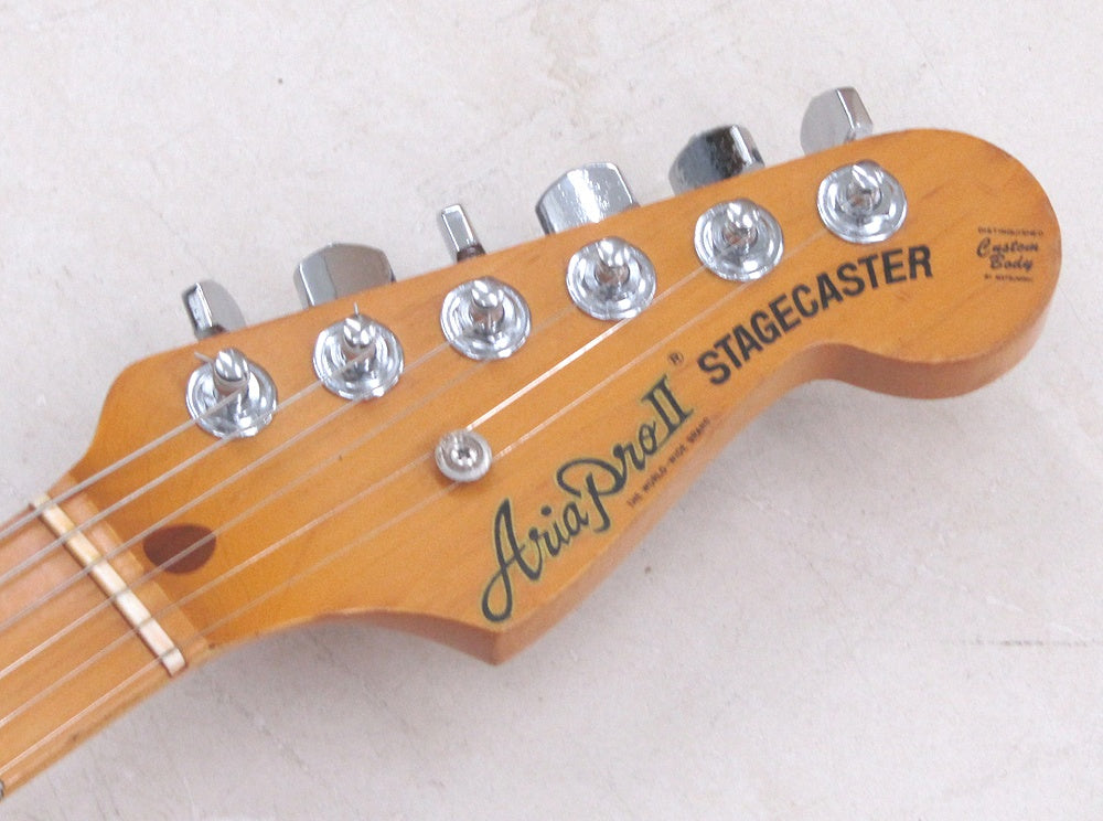 Aria ProⅡ STAGECASTER ストラトタイプ マツモク製 1977年製造 ギター