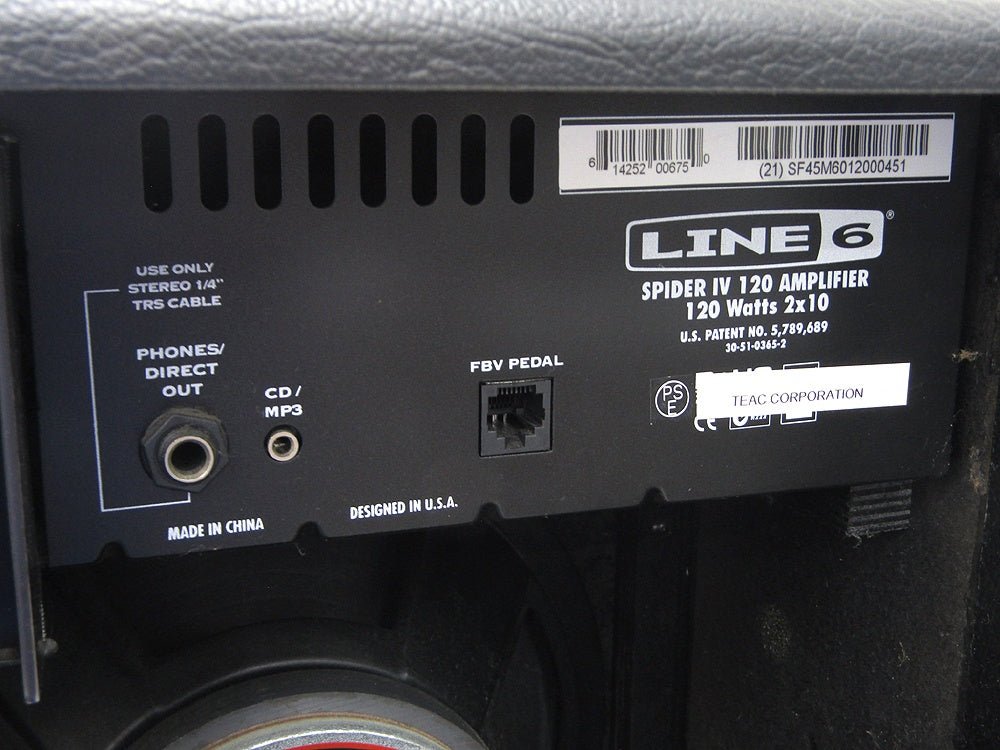 LINE6 ライン6 モデリングギターアンプ SPIDER IV 120 - 安心保証・業界最安値の販売 福助