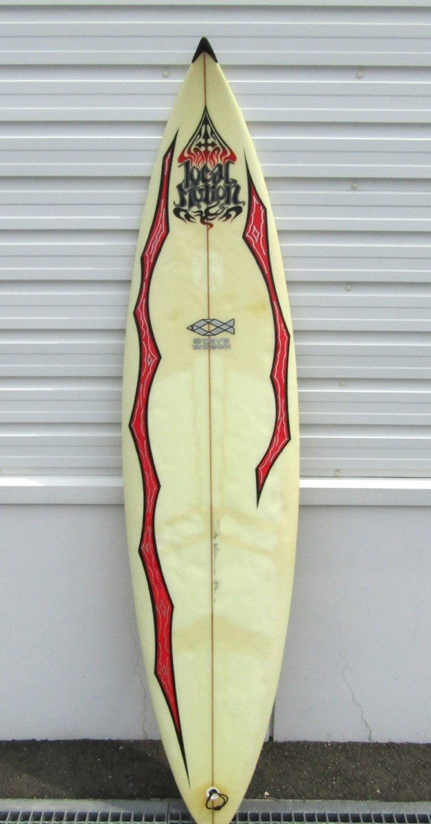 Local Motion ローカル モーション STEVE Wilson サーフボード リペア済み アウトドア 現状品 全長194.5cm - 安心保証・業界最安値の販売 福助