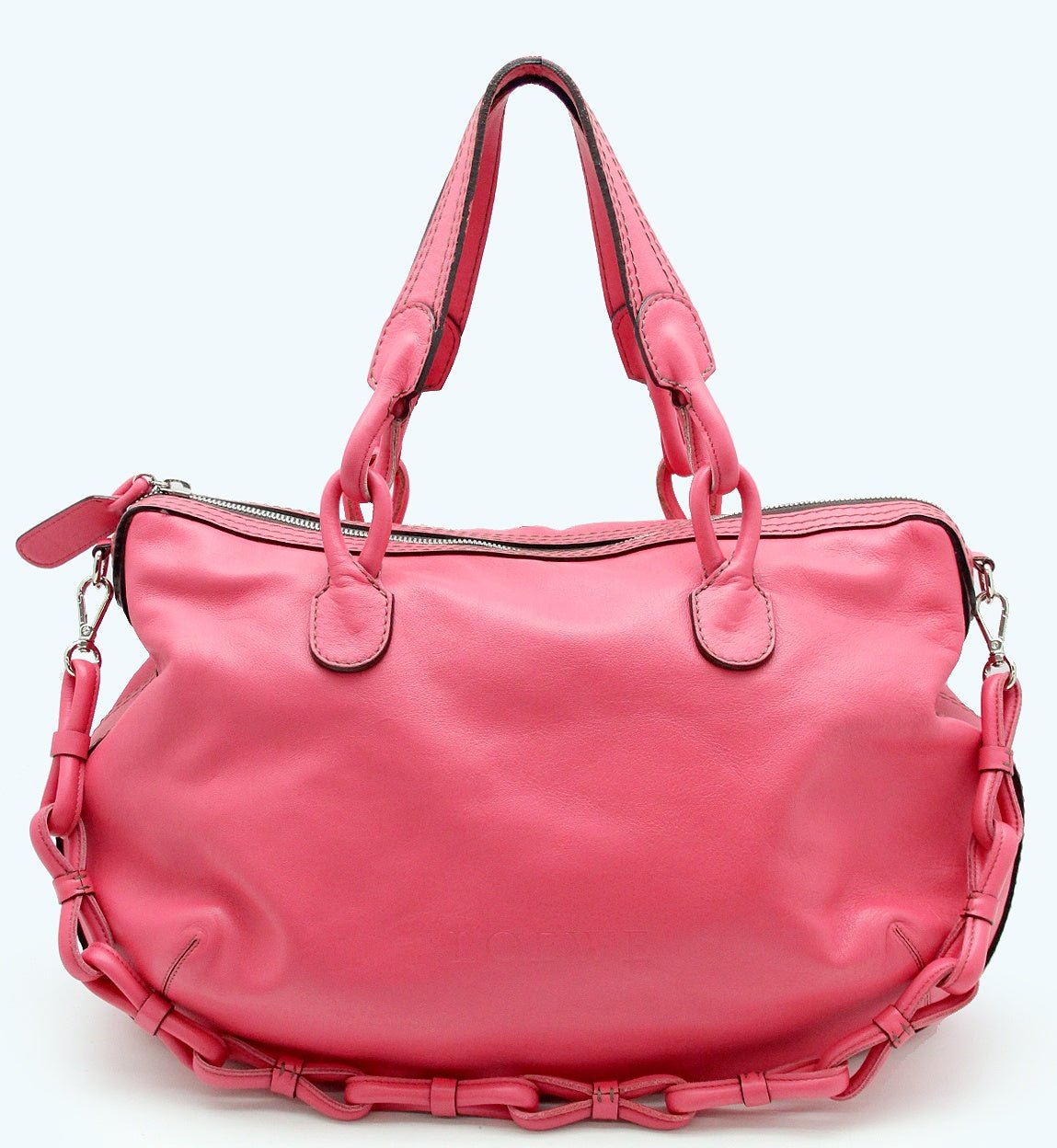 LOEWE(ロエベ) フィエスタ 2wayバッグ ハンドバッグ/ショルダーバッグ レザー ピンク - 安心保証・業界最安値の販売 福助