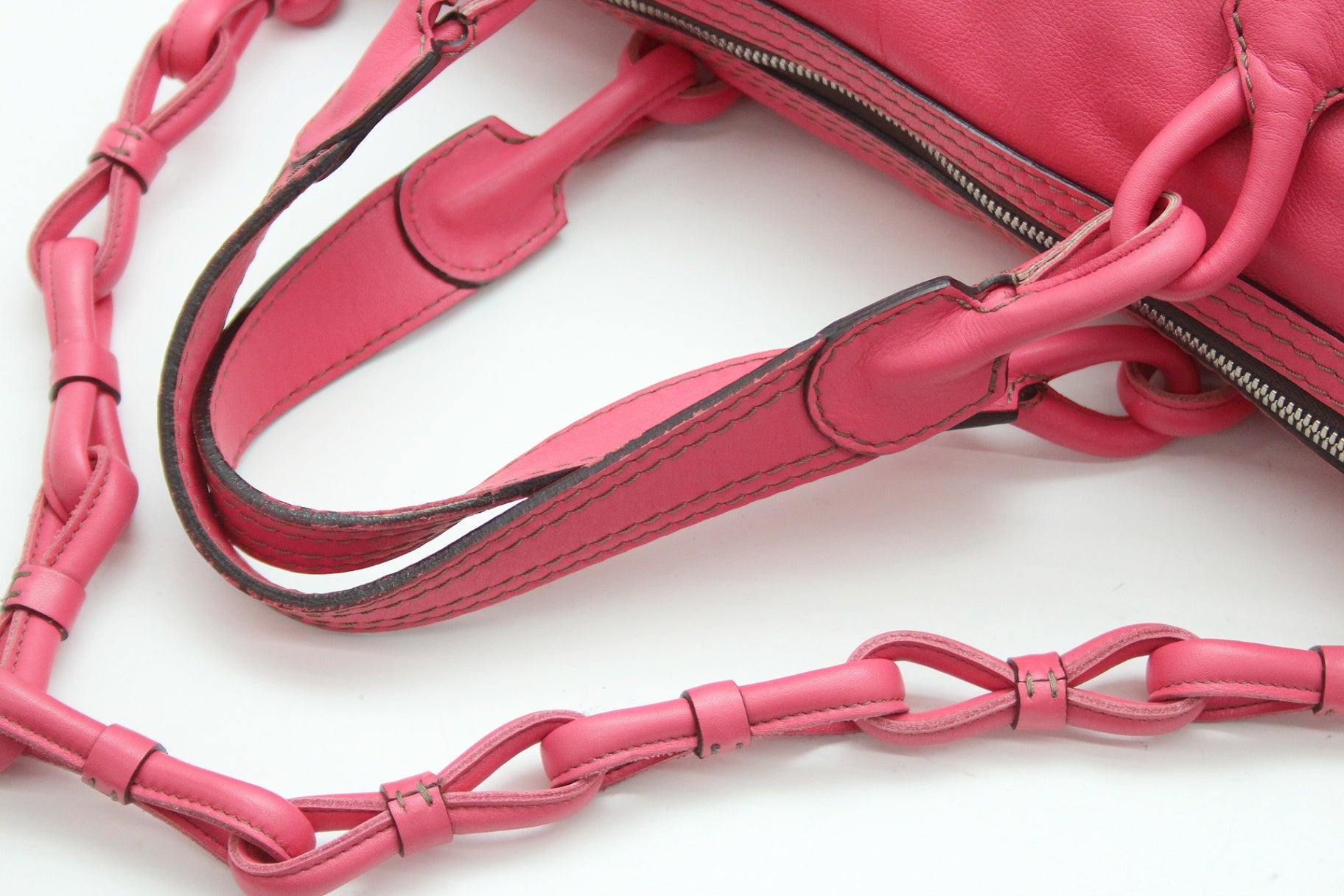 LOEWE(ロエベ) フィエスタ 2wayバッグ ハンドバッグ/ショルダーバッグ レザー ピンク - 安心保証・業界最安値の販売 福助