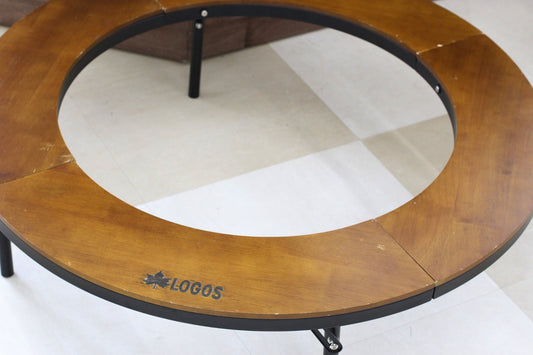 LOGOS (ロゴス) 81064106 アイアンウッド囲炉裏サークルテーブルL 焚き火 アウトドアテーブル - 電動工具・楽器・ブランド・住設家電も総合リユース｜リサイクルショップ福助