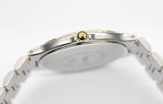 LONGINES(ロンジン) コンクエスト L1.614.3 腕時計 クオーツウォッチ ゴールド文字盤 - 安心保証・業界最安値の販売 福助