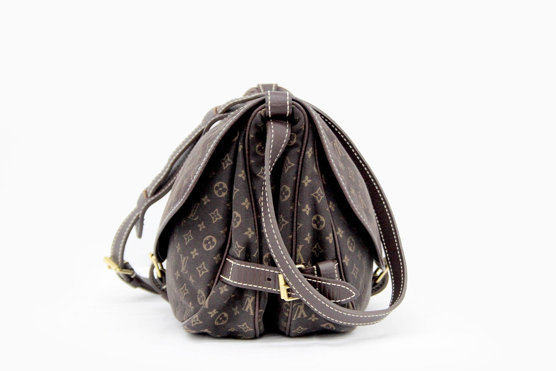 LOUIS VUITTON (ルイヴィトン) モノグラムミニラン ソミュール30 ブラウン(エベヌ) M95227 - 安心保証・業界最安値の販売 福助