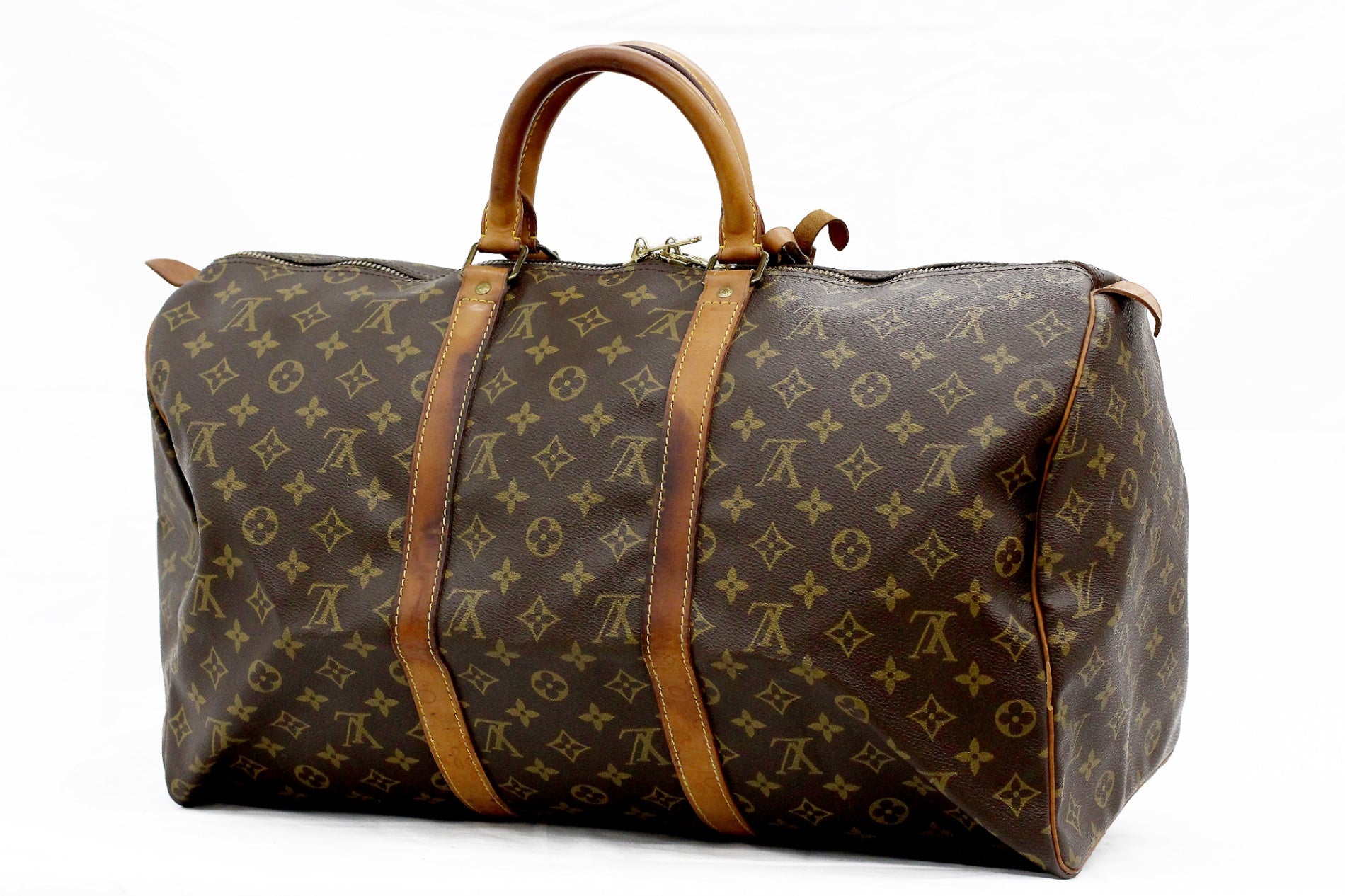 LOUIS VUITTON(ルイヴィトン) モノグラム キーポル50 M41426 ボストンバッグ/旅行鞄 - 電動工具・楽器・ブランド・住設家電も総合リユース｜リサイクルショップ福助