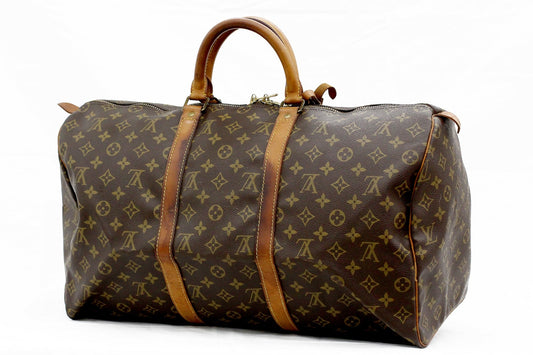 LOUIS VUITTON(ルイヴィトン) モノグラム キーポル50 M41426 ボストンバッグ/旅行鞄 - 電動工具・楽器・ブランド・住設家電も総合リユース｜リサイクルショップ福助