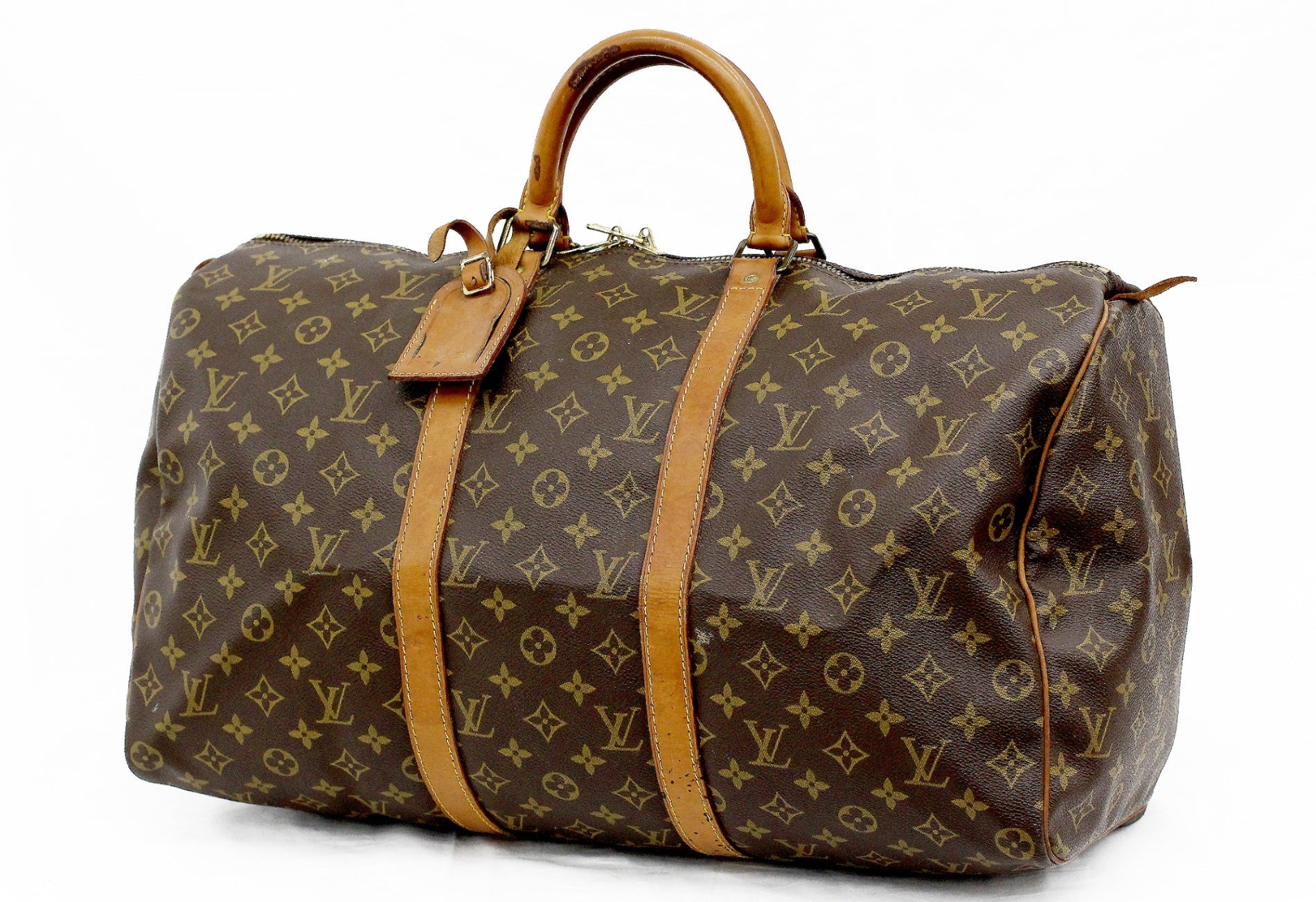 LOUIS VUITTON(ルイヴィトン) モノグラム キーポル50 M41426 ボストンバッグ/旅行鞄 - 電動工具・楽器・ブランド・住設家電も総合リユース｜リサイクルショップ福助