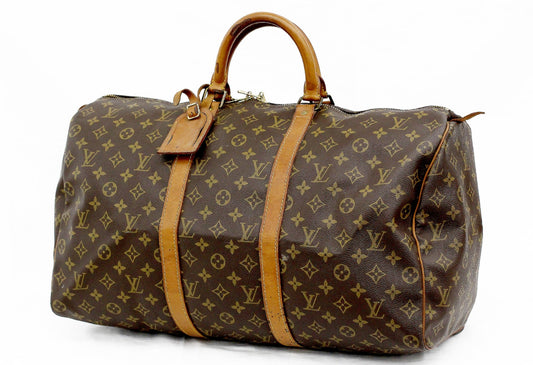LOUIS VUITTON(ルイヴィトン) モノグラム キーポル50 M41426 ボストンバッグ/旅行鞄 - 電動工具・楽器・ブランド・住設家電も総合リユース｜リサイクルショップ福助