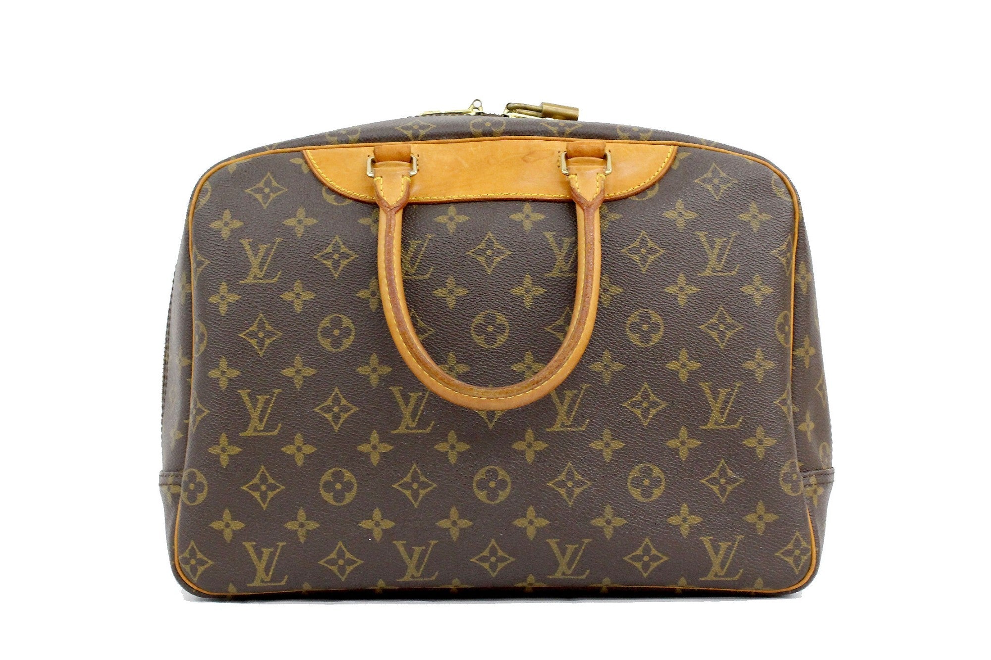 LOUIS VUITTON(ルイヴィトン) モノグラム ドーヴィル M47270 ハンドバッグ - 電動工具・楽器・ブランド・住設家電も総合リユース｜リサイクルショップ福助