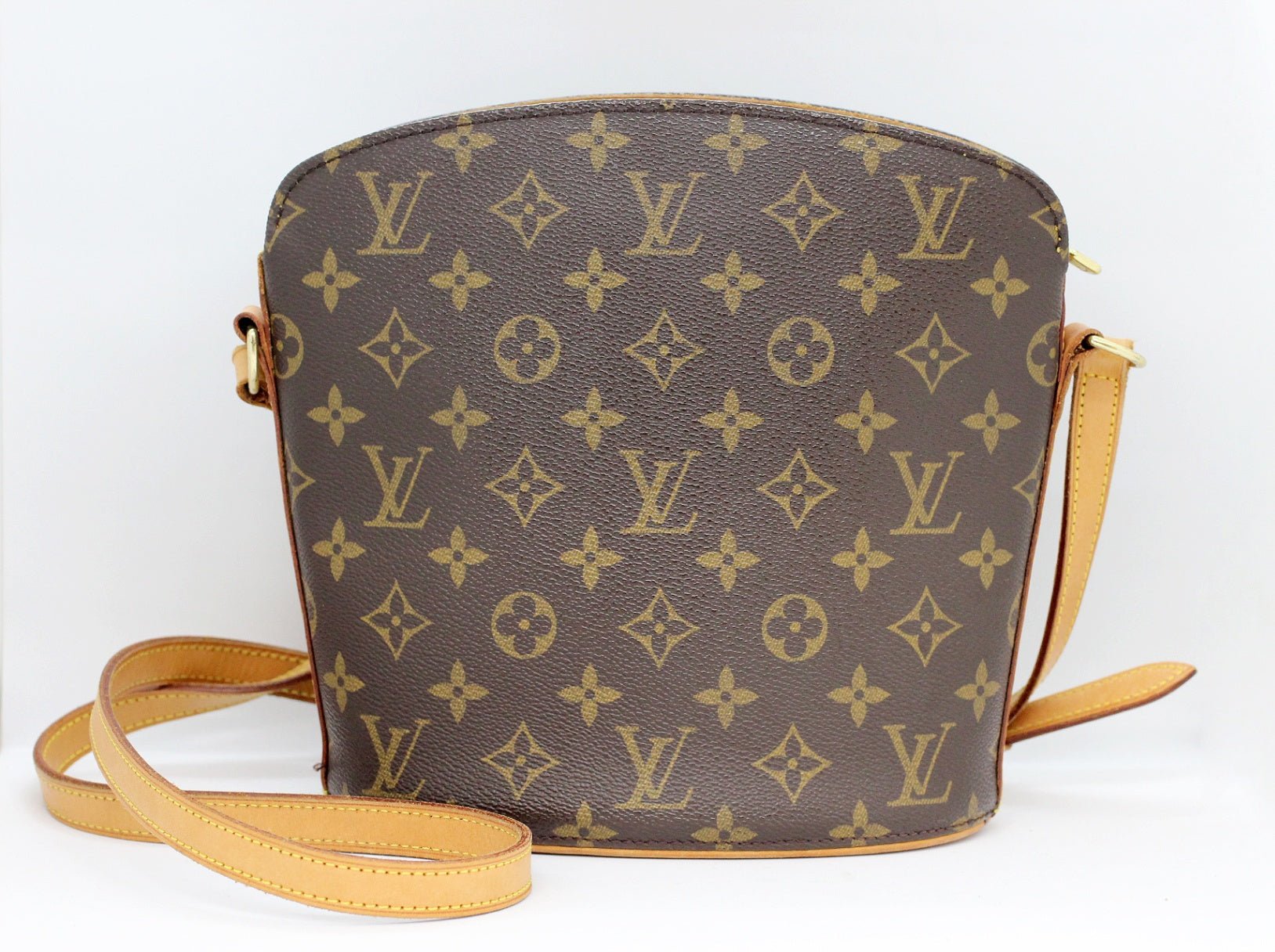 LOUIS VUITTON (ルイヴィトン) ドルーオ モノグラム M51290 ショルダーバッグ - 安心保証・業界最安値の販売 福助