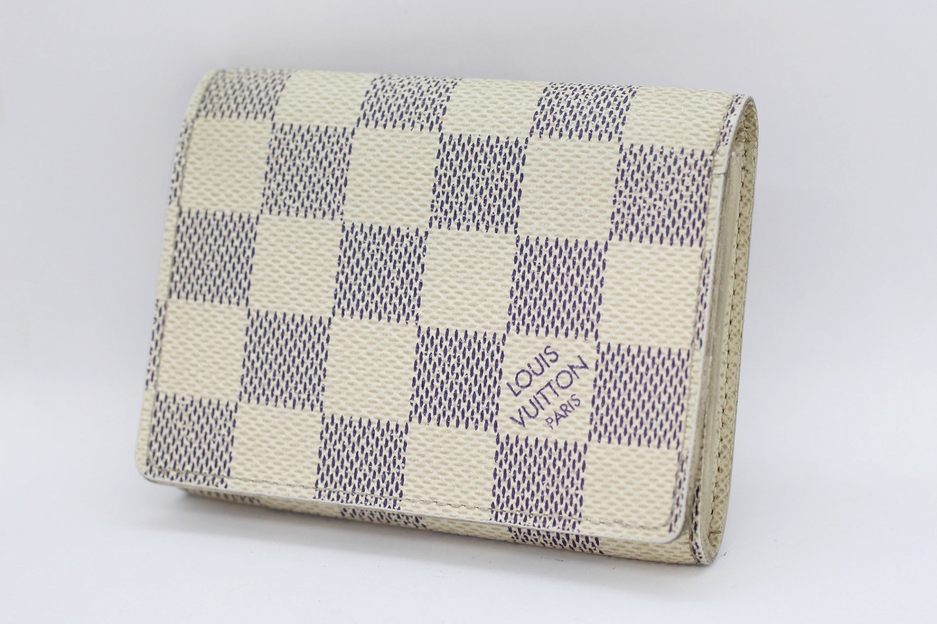 LOUIS VUITTON(ルイヴィトン) N61746 ダミエアズール 名刺入れ/カードケース アンヴェロップ・カルト ドゥ ヴィジット - 電動工具・楽器・ブランド・住設家電も総合リユース｜リサイクルショップ福助