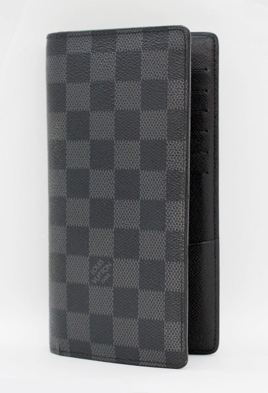 LOUIS VUITTON(ルイヴィトン) N62665 ダミエグラフィット ポルトフォイユブラザ 長財布 - 電動工具・楽器・ブランド・住設家電も総合リユース｜リサイクルショップ福助