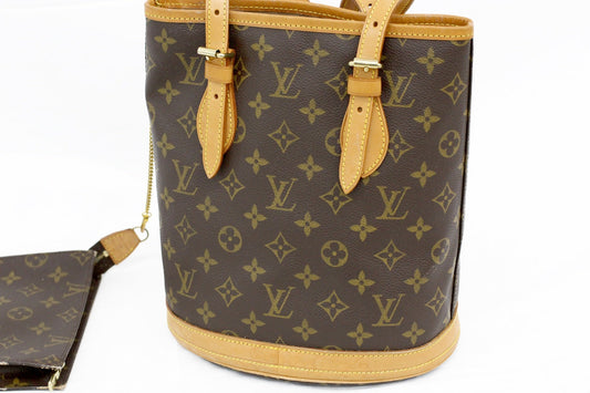 LOUIS VUITTON(ルイヴィトン) モノグラム バケットPM M42238 トートバッグ - 電動工具・楽器・ブランド・住設家電も総合リユース｜リサイクルショップ福助